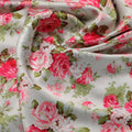 Bunch Of Flower White Orchid Digital Printed Fabric - Japan Satin – js 0 ma09113 110 bunch of flower white orchid digital printed fabric japan satin 3