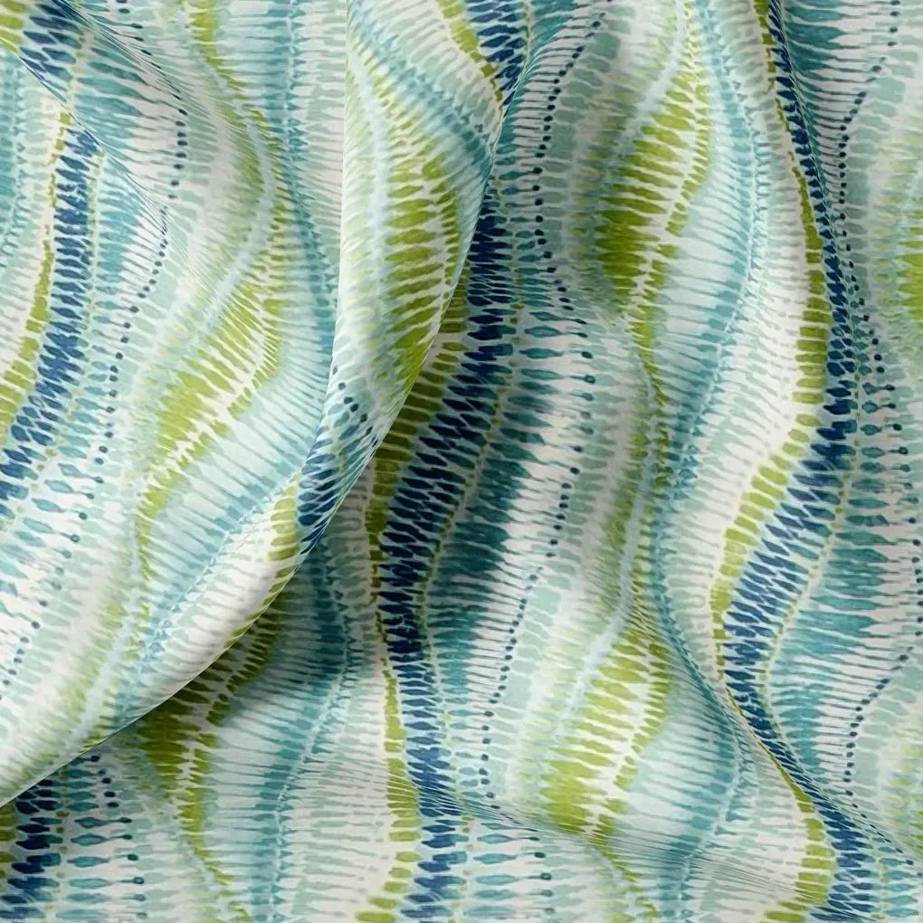 Green and Blue Leheriya Digital Printed Fabric – js 0 ma09459 110 green and blue leheriya digital printed fabric 1