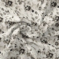 Black And White Orchid Digital Printed Fabric – js 0 ma09708 110 black and white orchid digital printed fabric 1