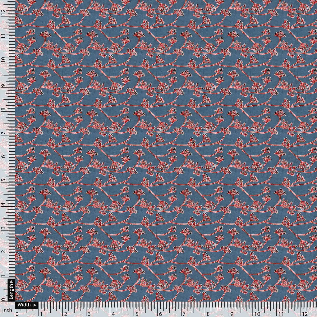 Winter Fallen Red Branches Digital Printed Fabric – js 0 ma1058 110 winter fallen red branches digital printed fabric 5