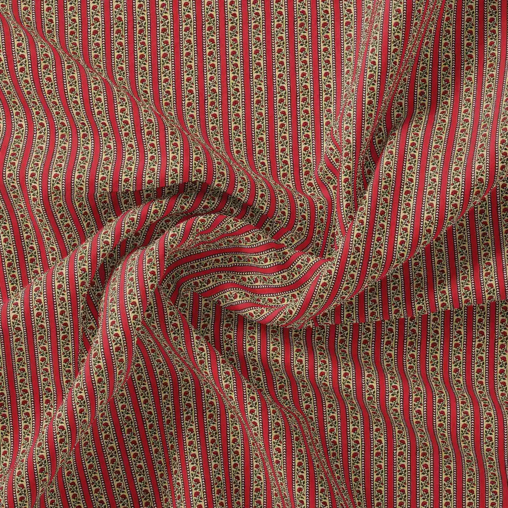 Lovely Straight Valley Of Roses Strips Digital Printed Fabric – js 0 ma2820 110 lovely straight valley of roses strips digital printed fabric 1