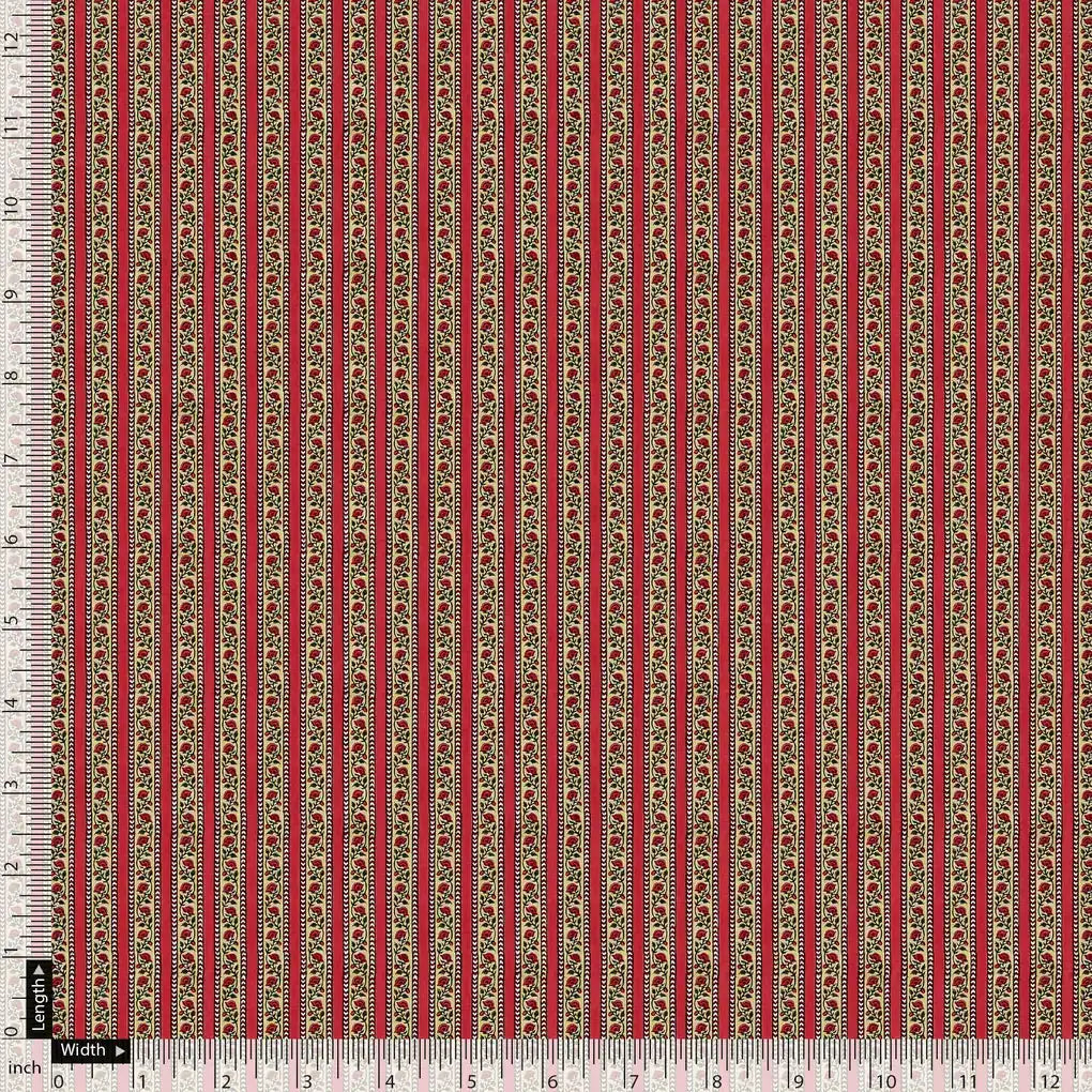 Lovely Straight Valley Of Roses Strips Digital Printed Fabric – js 0 ma2820 110 lovely straight valley of roses strips digital printed fabric 4
