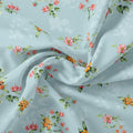 Tiny Oil Paint Florish Flower Orange Digital Printed Fabric – js 0 ta 05699 110 tiny oil paint florish flower orange digital printed fabric 3