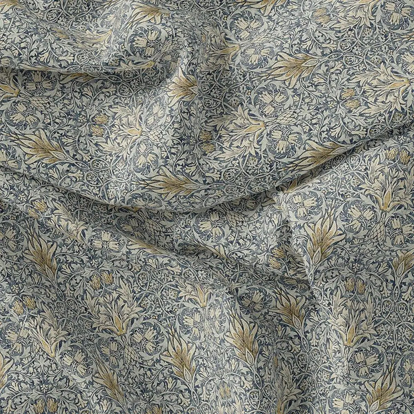 Damask Patterns On Yukon Gold Digital Printed Fabric – js 0 ta 05997p2 110 damask patterns on yukon gold digital printed fabric 2 - alternate view