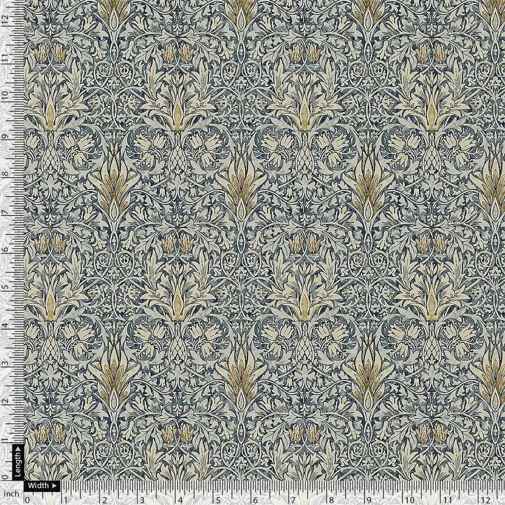 Damask Patterns On Yukon Gold Digital Printed Fabric – js 0 ta 05997p2 110 damask patterns on yukon gold digital printed fabric 4