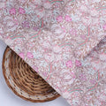 Festive Curve Design Pink Doted Flower Digital Printed Fabric - Japan Satin – js 0 ta 06000 110 festive curve design pink doted flower digital printed fabric japan satin 2
