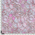 Festive Curve Design Pink Doted Flower Digital Printed Fabric - Japan Satin – js 0 ta 06000 110 festive curve design pink doted flower digital printed fabric japan satin 4