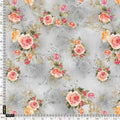 Bright Vintage Pink With Orange Rose Digital Printed Fabric – js 0 ta 06446 110 bright vintage pink with orange rose digital printed fabric 4