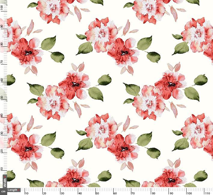 Red Flower Repeat Digital Printed Fabric – js 0 ta0002 110 red flower repeat digital printed fabric 3