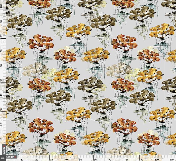 Water Coloured Flower Bunch Digital Printed Fabric – js 0 ta0009 110 water coloured flower bunch digital printed fabric 3