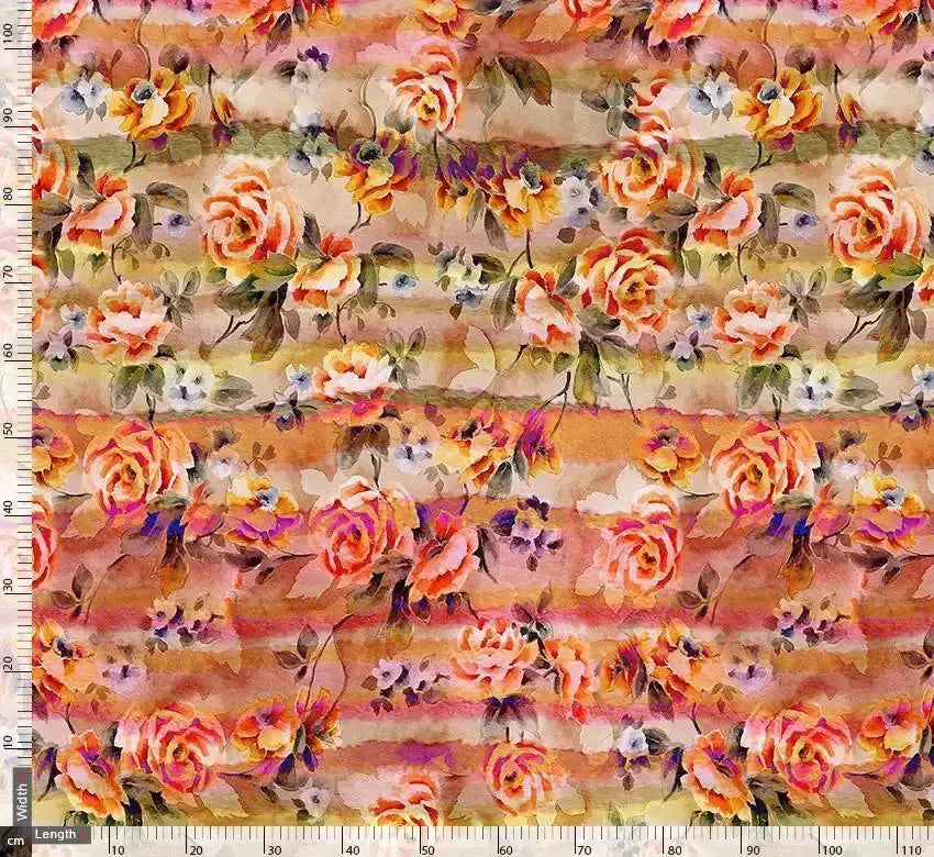 Red Rose With Stripes Digital Printed Fabric – js 0 ta0011 110 red rose with stripes digital printed fabric 3
