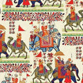 Stylized Camel And Elephant Repeat Digital Printed Fabric – js 0 ta0012 110 stylized camel and elephant repeat digital printed fabric 1