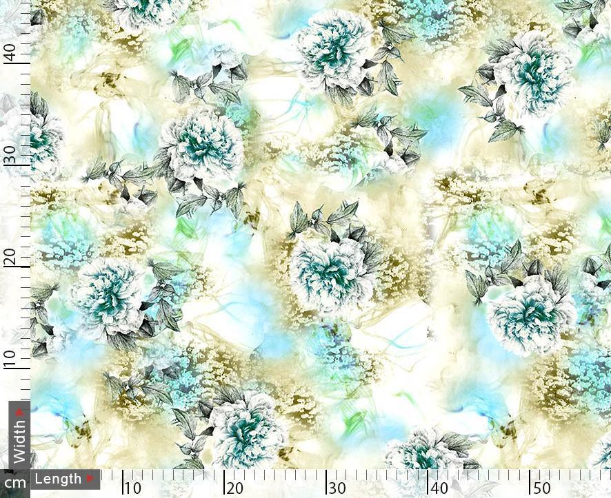 White And Ocean Blue Floral Repeat Digtal Printed Fabric – js 0 ta0053 110 white and ocean blue floral repeat digtal printed fabric 2