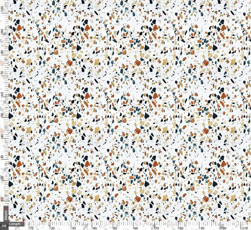 White Galay Stones Digital Printed Fabric – js 0 ta0063 110 white galay stones digital printed fabric 2