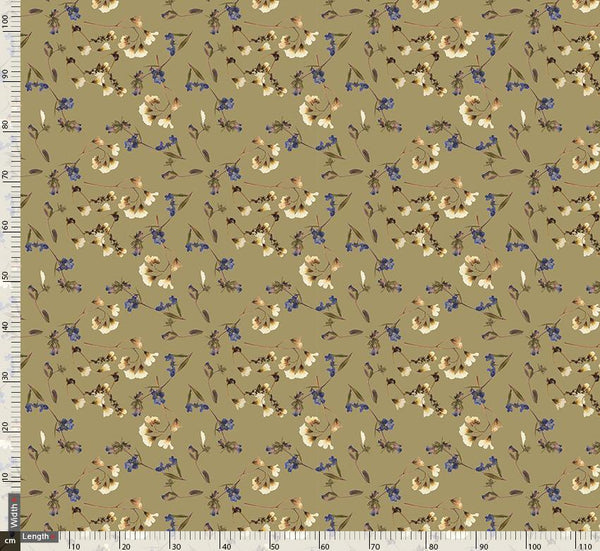 Violet Floating Flowers Digtal Printed Fabric – js 0 ta0064 110 violet floating flowers digtal printed fabric 2 - alternate view