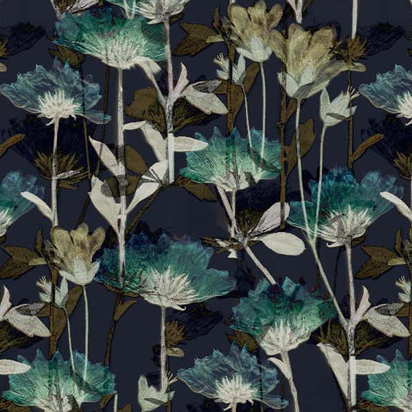 Painted Flower Strip Digital Printed Fabric – js 0 ta0066 110 painted flower strip digital printed fabric 1