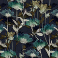 Painted Flower Strip Digital Printed Fabric – js 0 ta0066 110 painted flower strip digital printed fabric 1
