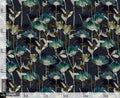 Painted Flower Strip Digital Printed Fabric – js 0 ta0066 110 painted flower strip digital printed fabric 3