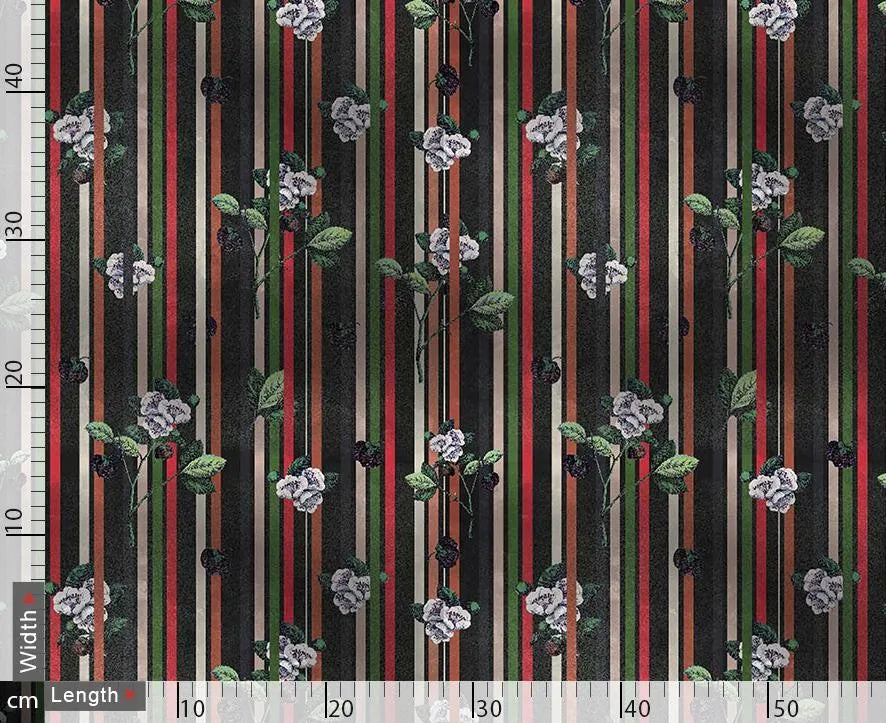Stripes And Flower Digtal Printed Fabric – js 0 ta0068 110 stripes and flower digtal printed fabric 3