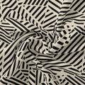 Attractive Black Strips With Bone Colour Digital Printed Fabric – js 0 ta0078 110 attractive black strips with bone colour digital printed fabric 1