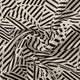 Attractive Black Strips With Bone Colour Digital Printed Fabric – js 0 ta0078 110 attractive black strips with bone colour digital printed fabric 1