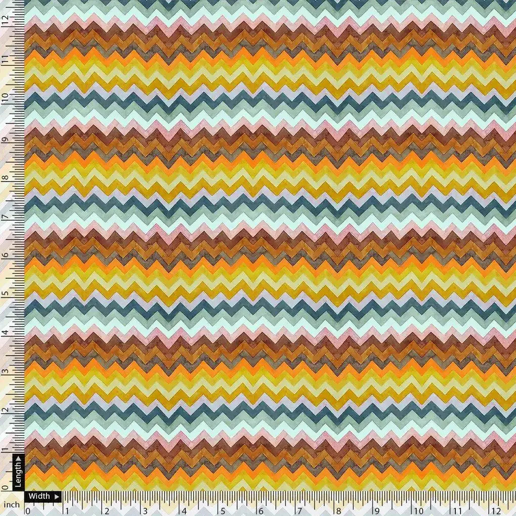Classic Zigzag Multicolour Waves Digital Printed Fabric – js 0 ta0085 110 classic zigzag multicolour waves digital printed fabric 4