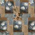 White Flower Brown Block Repeat – js 0 ta0086m1 110 white flower brown block repeat 1