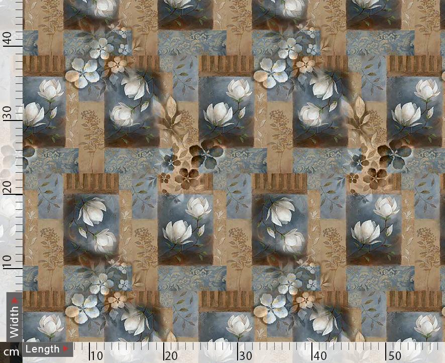 White Flower Brown Block Repeat – js 0 ta0086m1 110 white flower brown block repeat 3