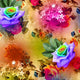 Violet Flower With Pink Flower Bunch – js 0 ta0089 110 violet flower with pink flower bunch 1