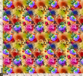 Violet Flower With Pink Flower Bunch – js 0 ta0089 110 violet flower with pink flower bunch 2