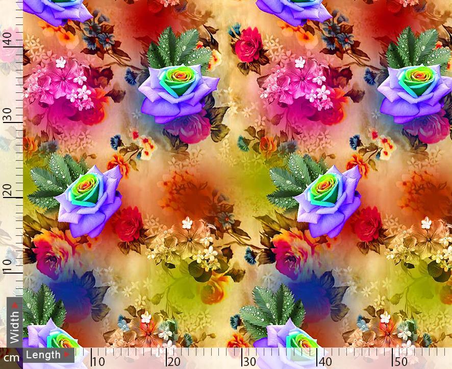 Violet Flower With Pink Flower Bunch – js 0 ta0089 110 violet flower with pink flower bunch 3