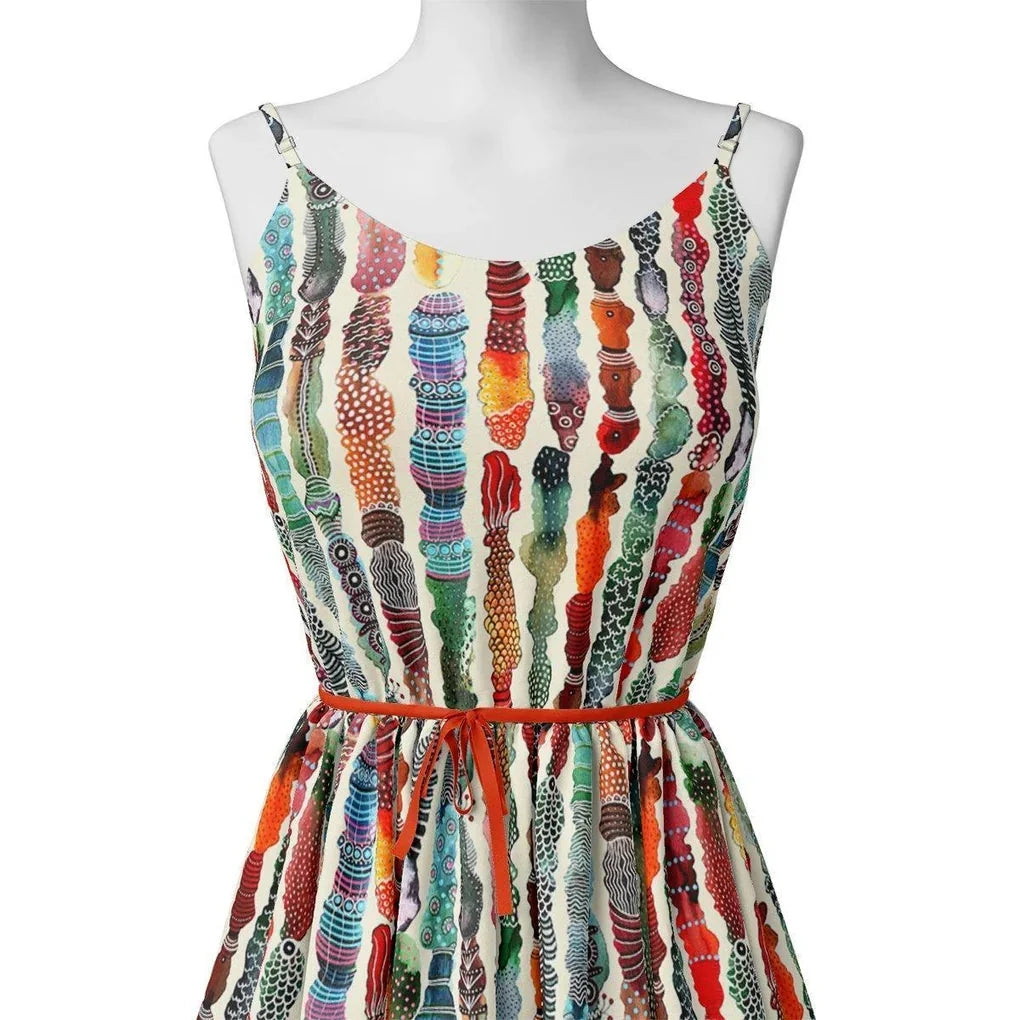 Colourful Round Stripes Digital Printed Fabric – js 0 ta01038 110 colourful round stripes digital printed fabric 2