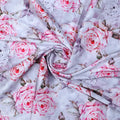 Rosegold Flower Digital Printed Fabric – js 0 ta01141 110 rosegold flower digital printed fabric 1