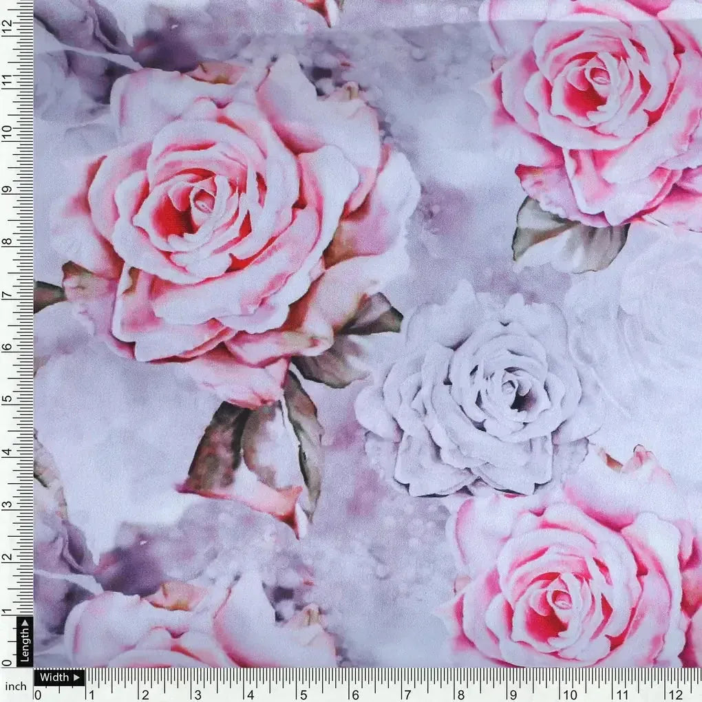 Rosegold Flower Digital Printed Fabric – js 0 ta01141 110 rosegold flower digital printed fabric 4