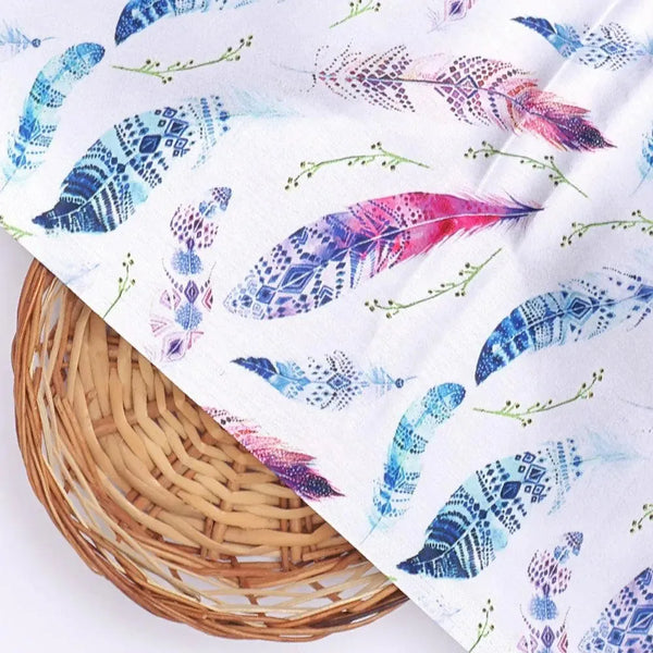 Feathers Digital Printed Fabric – js 0 ta01149 110 feathers digital printed fabric 2 - alternate view