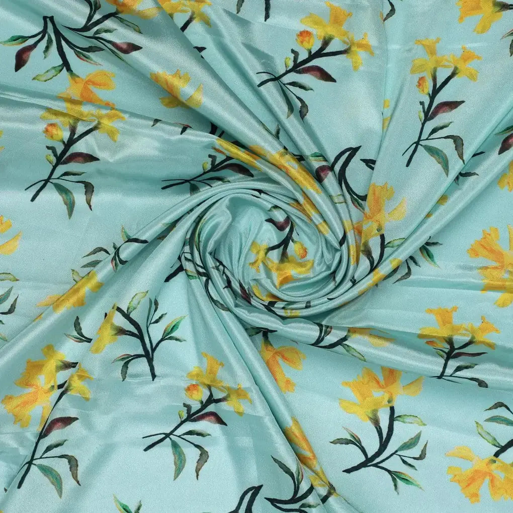 Seamles Yellow Floral Digital Printed Fabric – js 0 ta01241 110 seamles yellow floral digital printed fabric 1