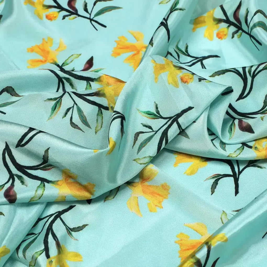 Seamles Yellow Floral Digital Printed Fabric – js 0 ta01241 110 seamles yellow floral digital printed fabric 3