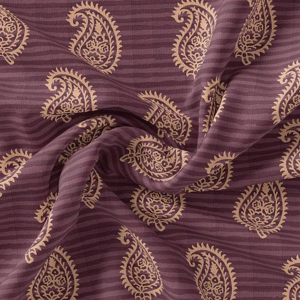 Paisley Pattern Over Maroon Base Digital Printed Fabric – js 0 ta01265 110 paisley pattern over maroon base digital printed fabric 1