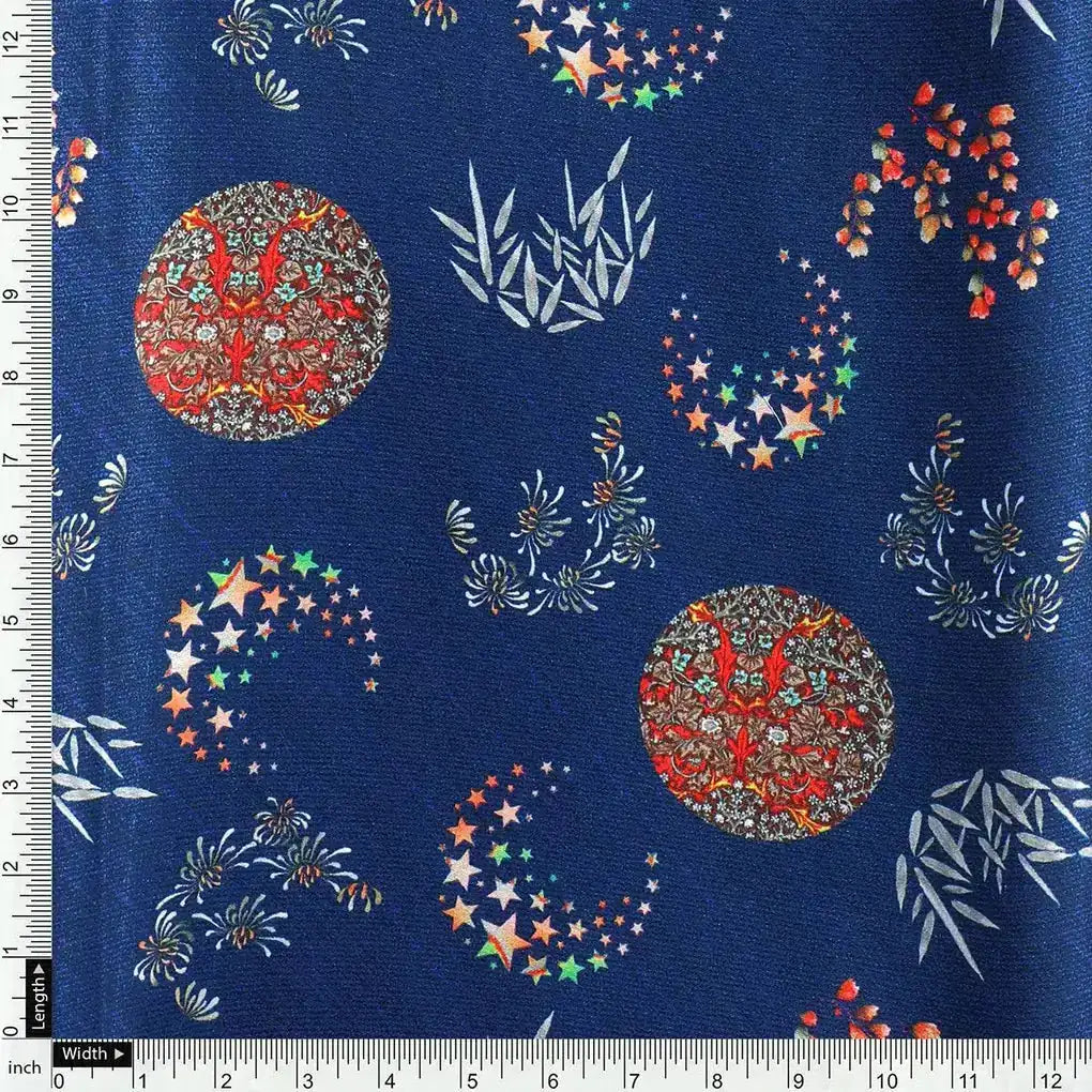 Beautiful Quirky Pattern over Blue Base Digital Printed Fabric – js 0 ta01266 110 beautiful quirky pattern over blue base digital printed fabric 4