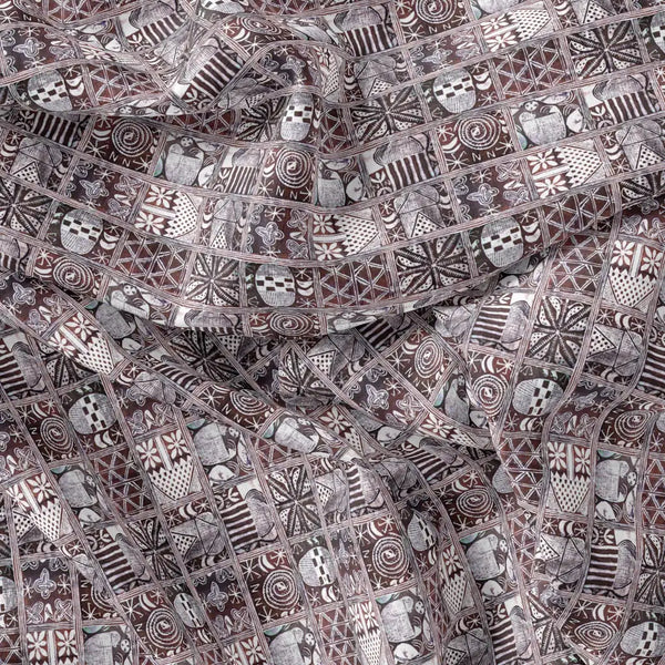 Greek Art Of Multitype Pattern Digital Printed Fabric – js 0 ta0127 110 greek art of multitype pattern digital printed fabric 2 - alternate view