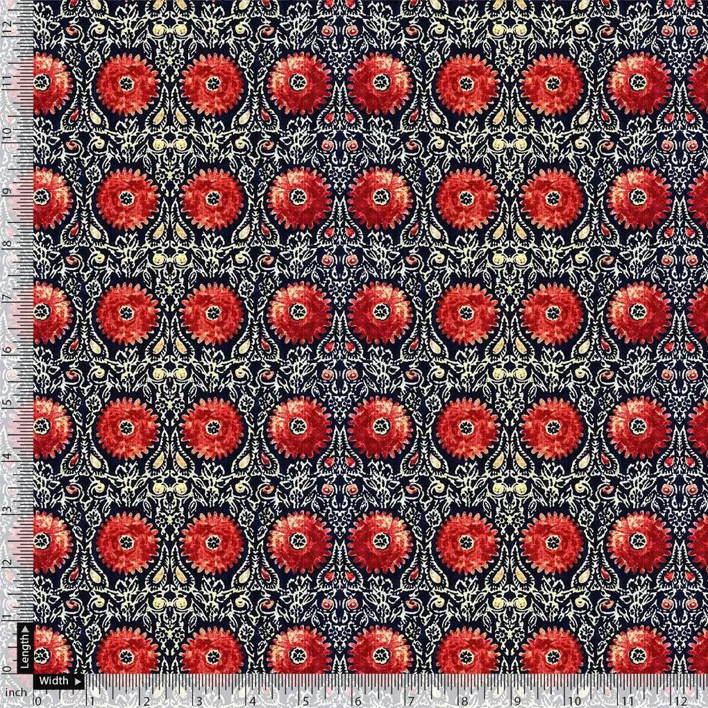 Cool Red Shiny Flower With Valley Digital Printed Fabric – js 0 ta0139 110 cool red shiny flower with valley digital printed fabric 4