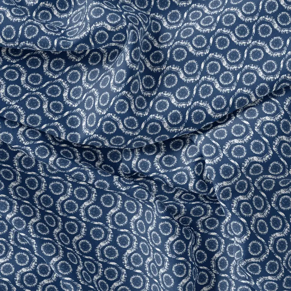 Seamless Vermicular Pattern With Blue Colour Digital Printed Fabric – js 0 ta0140 110 seamless vermicular pattern with blue colour digital printed fabric 3