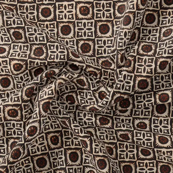 Western Sunflower With Brown Colour Digital Printed Fabric – js 0 ta0143 110 western sunflower with brown colour digital printed fabric 1