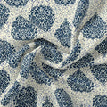 Aspen Blue Leaves Creamy Stone Digital Printed Fabric – js 0 ta0175 110 aspen blue leaves creamy stone digital printed fabric 1