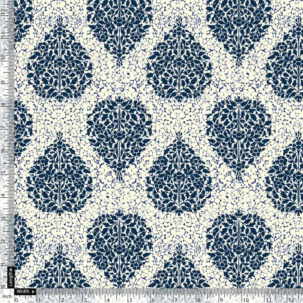 Aspen Blue Leaves Creamy Stone Digital Printed Fabric – js 0 ta0175 110 aspen blue leaves creamy stone digital printed fabric 4