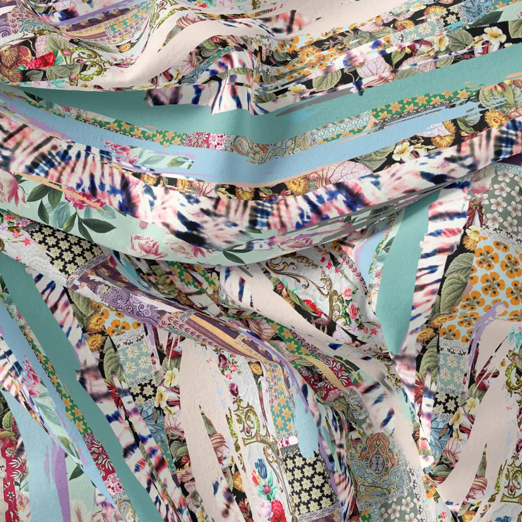 Watercolour Paint Art With Pattern Digital Printed Fabric – js 0 ta0221 110 watercolour paint art with pattern digital printed fabric 3
