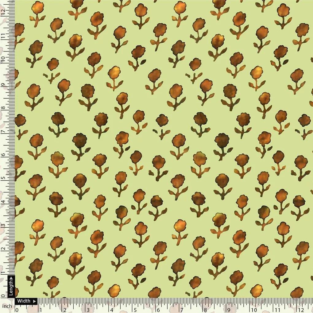 Tiny Golden Flower With Deco Colour Digital Printed Fabric – js 0 ta0244 110 tiny golden flower with deco colour digital printed fabric 4