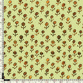 Tiny Golden Flower With Deco Colour Digital Printed Fabric – js 0 ta0244 110 tiny golden flower with deco colour digital printed fabric 4