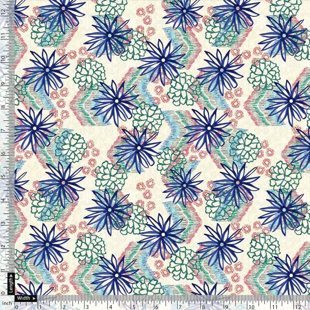 Morden Lily Floral Flower Digital Printed Fabric – js 0 ta0265 110 morden lily floral flower digital printed fabric 4
