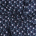 Flowers Floating over Blue Base Digital Printed Fabric – js 0 ta03001 110 flowers floating over blue base digital printed fabric 1